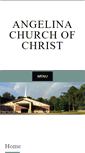 Mobile Screenshot of angelinachurchofchrist.org